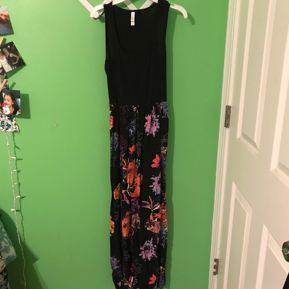 Floral maxi dress